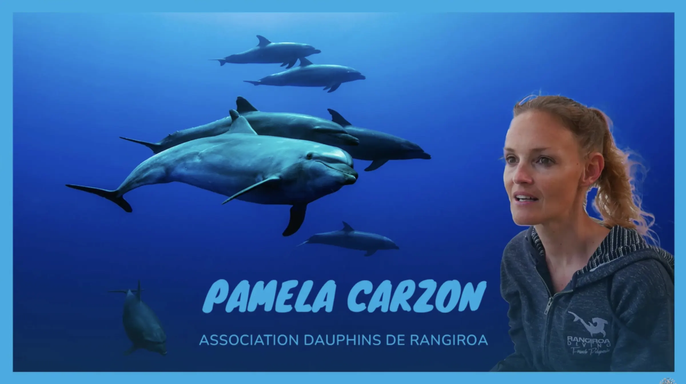 Podcast: Pamela Carzon descifra las interacciones entre buceadores y delfines en Rangiroa